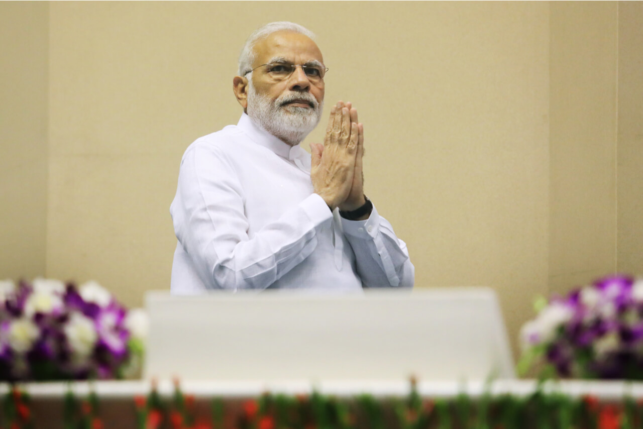 Yoga und Politik: Modi in Indien