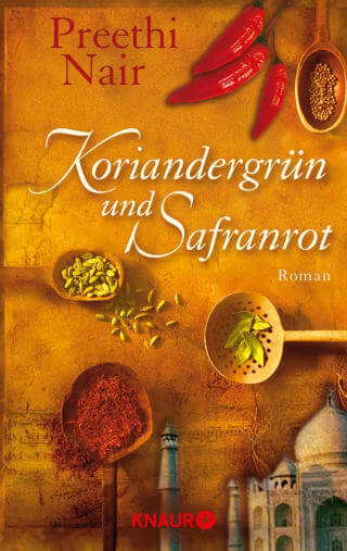 Koriandergrün und Safranrot - schöner Roman