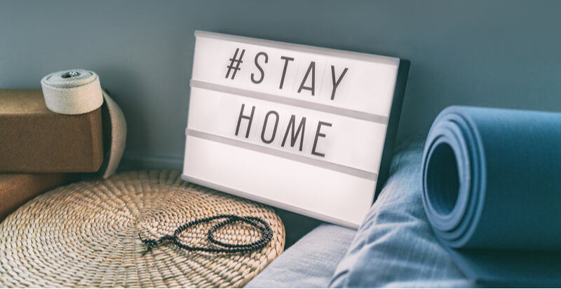 Stay at home - Yoga zuhause machen