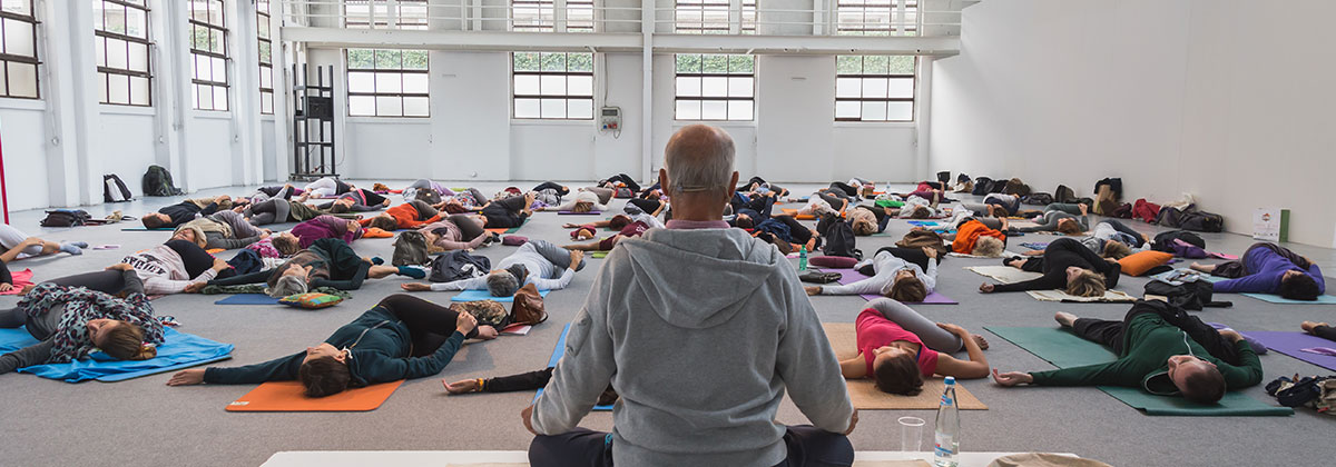 Yoga Event Teilnehmer