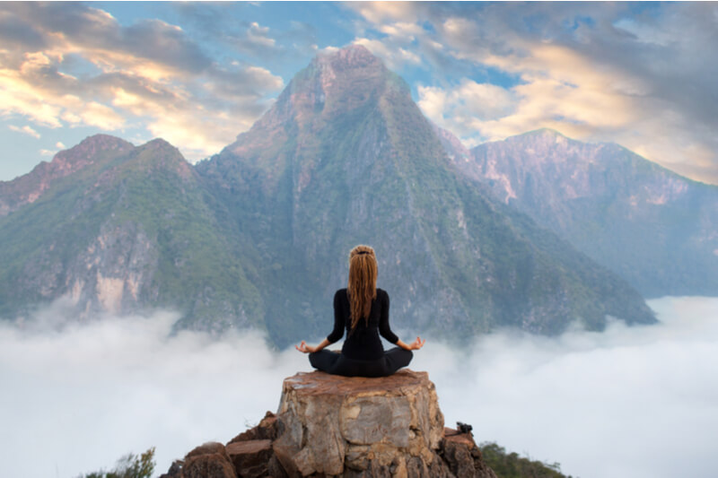 Yoga - Kraft des Berges