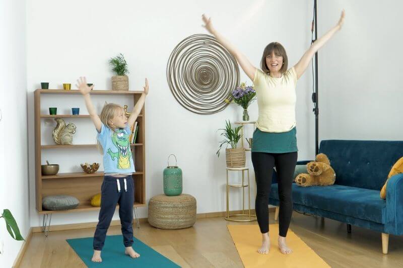 Yoga Übungen für Kinder: Zirkus-Abenteuer