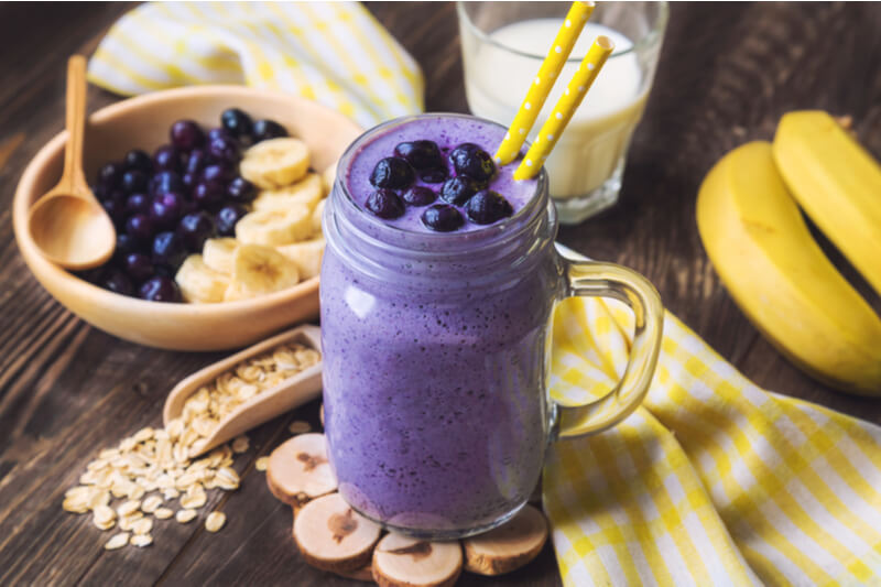 Blaubeer-Smoothie - reduziert Entzündungen
