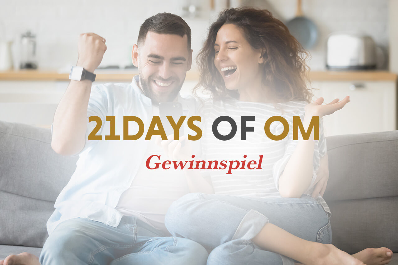 Gewinnspiel zu den 21DaysOfOm Oktober 2023 - Viele tolle Preise