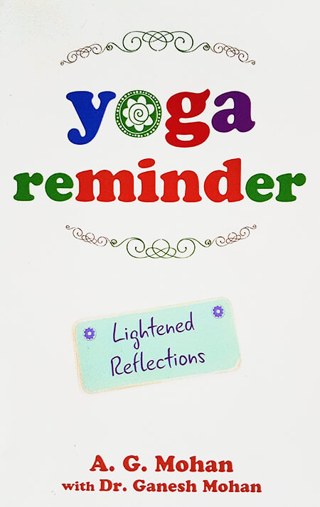 buchcover von Yoga Reminder von Mohan